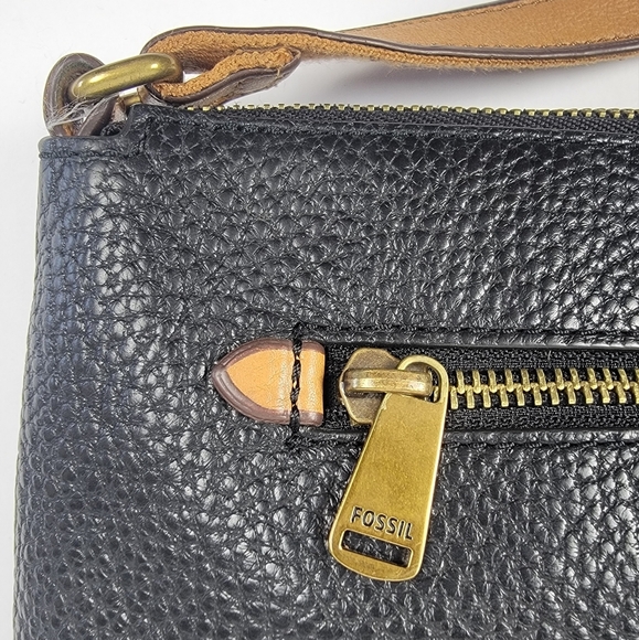Fossil Kinley Crossbody Neutral Leather Purse - Picture 5 of 16